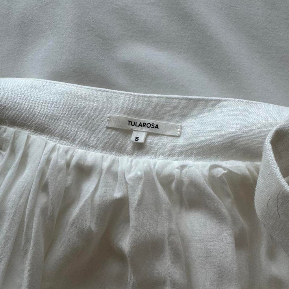 Tularosa white mini dress with pockets - Picture 5 of 6